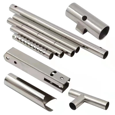 Tubo de acero inoxidable de encargo de acero del metal de aleación que dobla el corte de máquina del laser del tubo del CNC