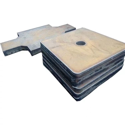 El CNC de encargo de acero del corte de la placa de acero de carbono de Q345B flamea la pletina plana del metal S355J2