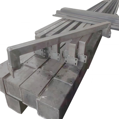 soldadura de encargo de la hoja resistente de 6000m m y estructura de acero laminada en caliente de la fabricación de metal