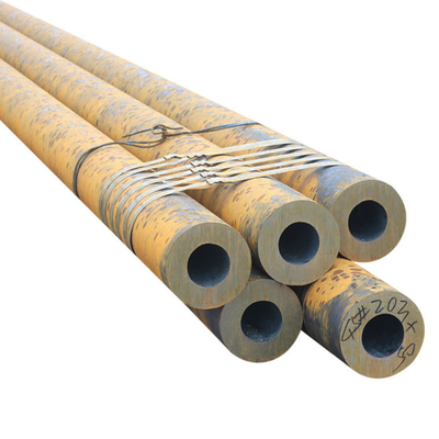 acero inconsútil de acero del estruendo 50m m de carbono del tubo del tubo del metal de la ronda de 45Mn2 ASTM