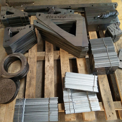 Laser de aluminio de cobre del metal del CNC que corta la chapa del acero de carbono