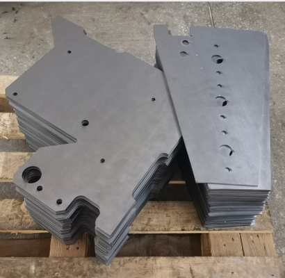 Laser de bronce del CNC de la fabricación de chapa de la precisión del hierro que corta pequeñas piezas