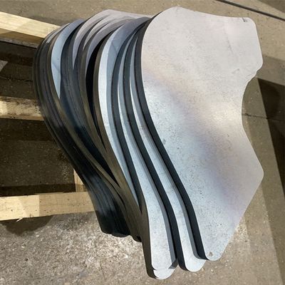 laser de cobre amarillo de 100m m que corta la pieza inoxidable de acero suave de la fabricación de chapa de los servicios