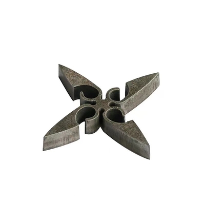 laser de acero del metal del CNC de carbono de 500m m que corta el proceso de aluminio de 6061 Q235B