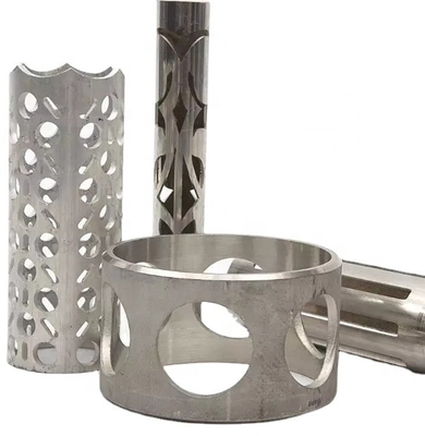 Laser del tubo del CNC de la hoja de metal del acero de aleación que corta 0.5m m 100m m alrededor del servicio de acero del tubo del tubo