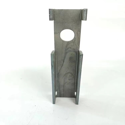 corte de doblez del laser de la pieza de la fabricación de chapa del metal del CNC de la oxidación del color de 180m m
