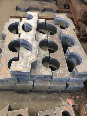 El corte de llama del CNC del metal 400m m laminó la placa de acero para el corte del laser