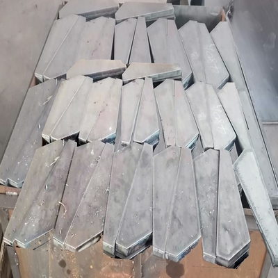 el CNC TUV para corte de metales de la prevención del moho de 350m m pulió la hoja de acero suave