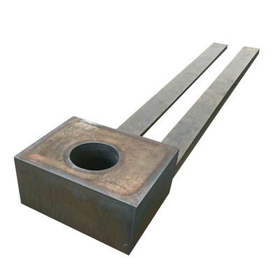 El CNC de encargo de acero del corte de la placa de acero de carbono de Q345B flamea la pletina plana del metal S355J2