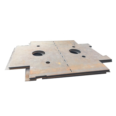 La placa resistente de la fijación del corte de llama del CNC de ASTM ensancha las piezas de metal del acero de carbono