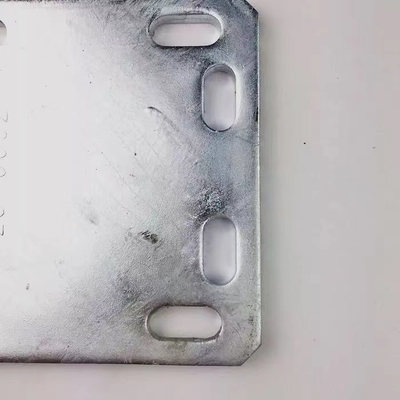 las piezas integradas de acero inoxidables de 18m m en soldadura concreta de la construcción cubren con cinc plateado