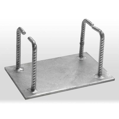 Pulir con chorro de arena partes integradas 8m m en el OEM de acero concreto de la placa de las piezas de carbono