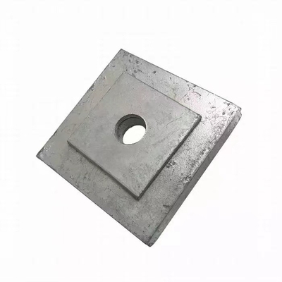 la inmersión caliente de 200m m integró partes en piezas de acero galvanizadas pre concretas del hormigón
