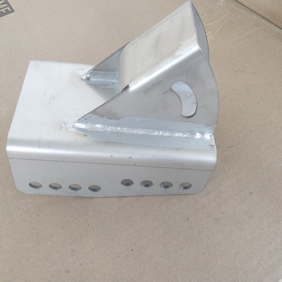 metal de encargo galvanizado 100m m que suelda con autógena sellando la fabricación de chapa de doblez del CNC