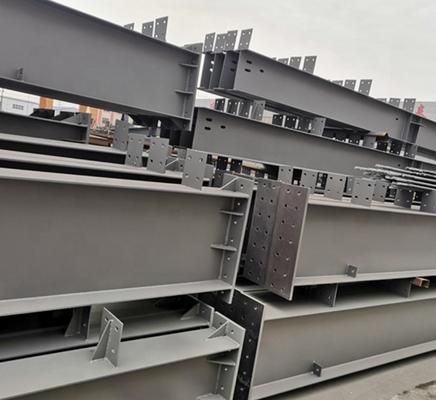 ODM de acero soldado con autógena grande de las estructuras de construcción de la fabricación de encargo del marco metálico de 60m m