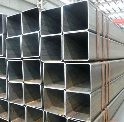 tubería de acero hueco rectangular galvanizada 2m m 12000m m de la tubería de acero rectangular del cuadrado
