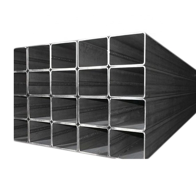 Corte rectangular galvanizado del laser de la tubería de acero SS330 A500 del cuadrado de la estructura de acero de carbono