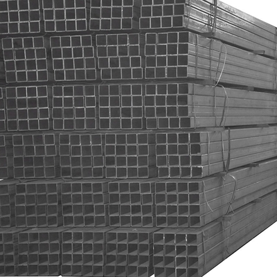 El cuadrado 40m m Q195 galvanizó el tubo de acero rectangular de la tubería de acero suave para los materiales de construcción