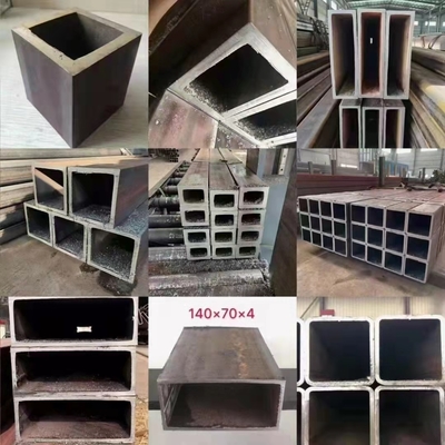 tubería de acero rectangular de acero suave TUV del cuadrado del hueco del lado derecho de 20m m para los materiales de construcción