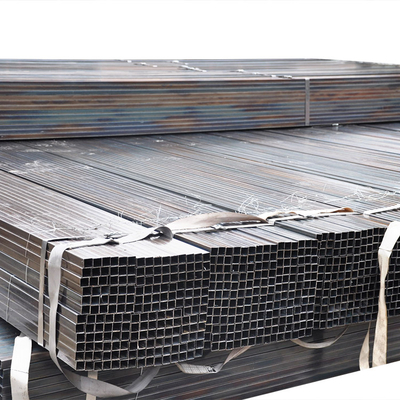 tubería de acero rectangular de los 6M Hot Rolled Square OEM suave de la tubería de acero de 2 pulgadas