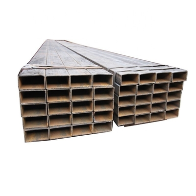 tubería de acero rectangular de los 6M Hot Rolled Square OEM suave de la tubería de acero de 2 pulgadas