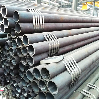 acero inconsútil de acero del estruendo 50m m de carbono del tubo del tubo del metal de la ronda de 45Mn2 ASTM