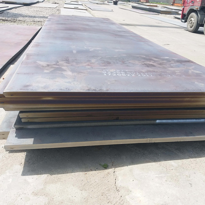 Ms laminado en caliente galvanizado negro de acero con poco carbono Sheet de la chapa de A106 Ss400 A36