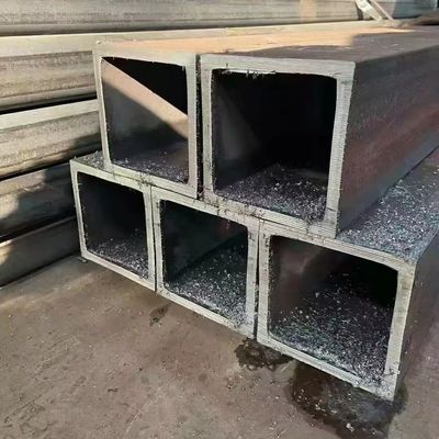 laser rectangular de RoHS de la tubería de acero de la casilla negra de 200m m que corta el acero suave